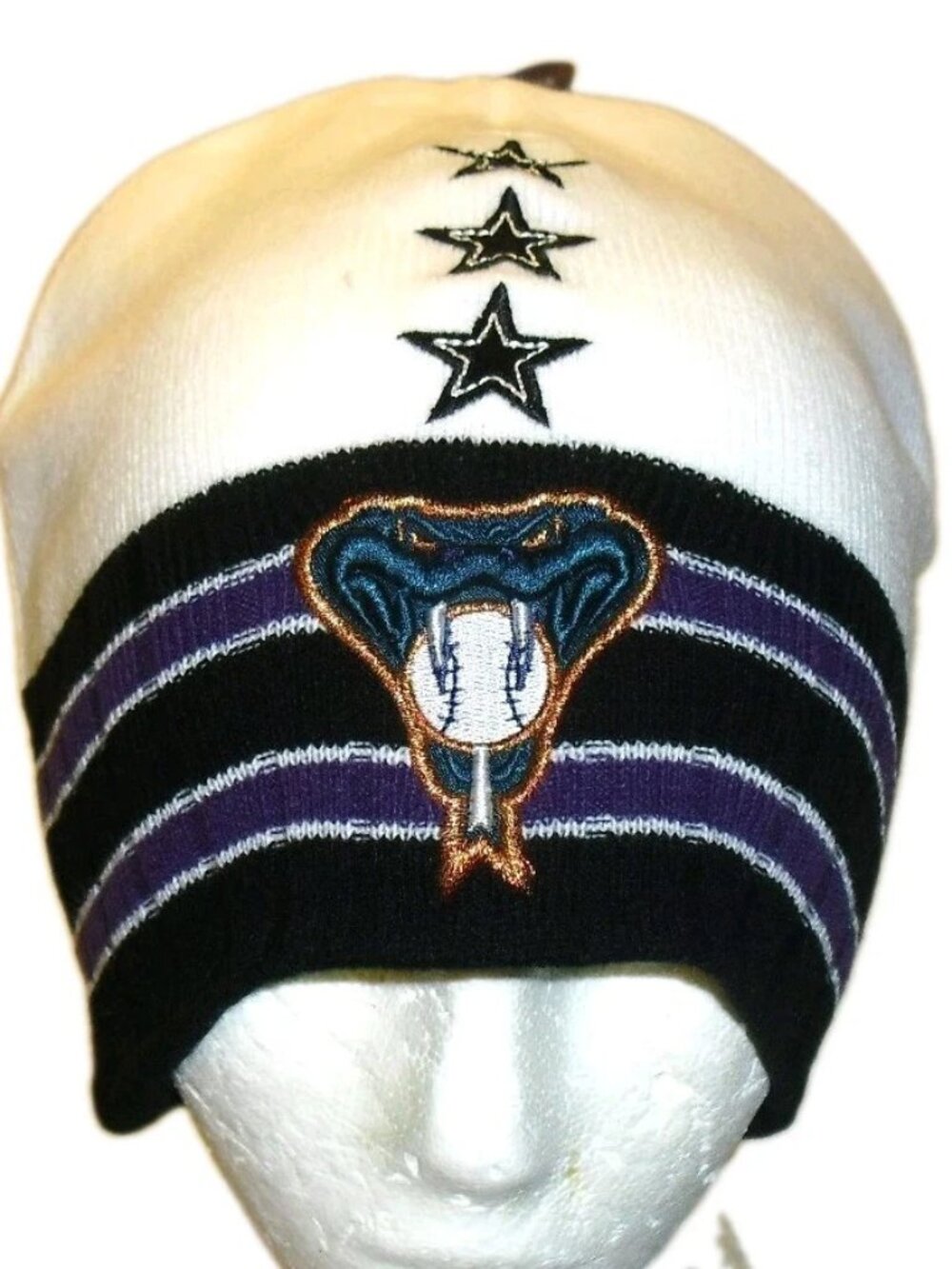 Arizona Diamondbacks Vintage Mens New Era Beanie Winter hat Cap Mlb New Tags